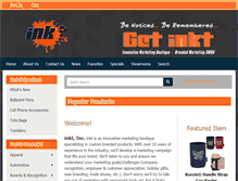 Tablet Screenshot of inktmarketing.com